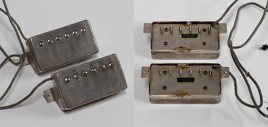 1962 Gibson Patent Number pickups